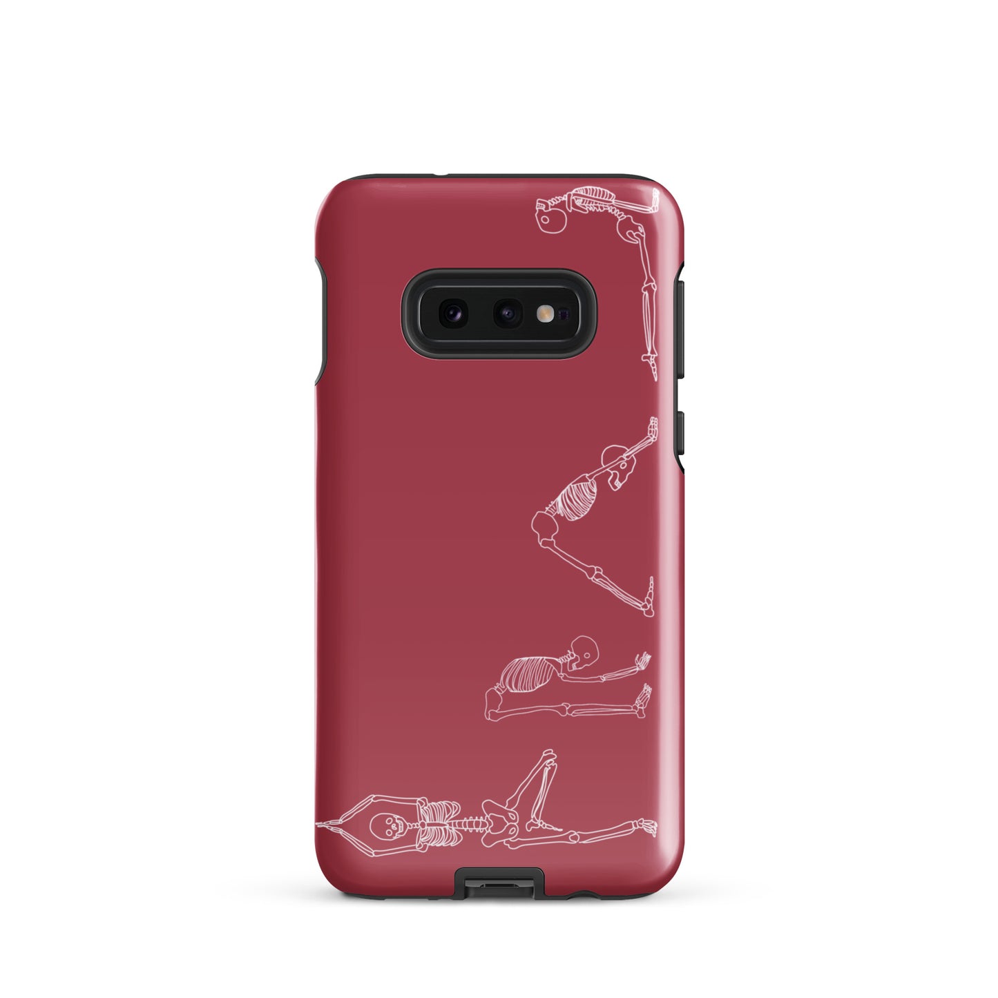 Yoga Skeletons Tough case for Samsung® in Hippie Pink