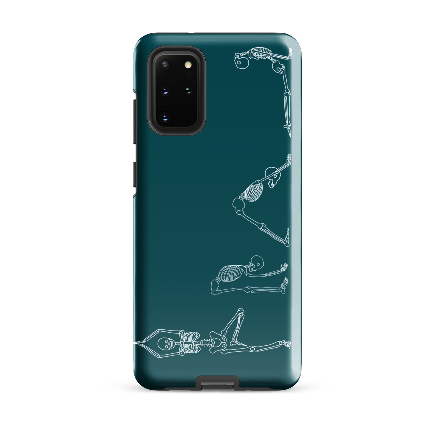 Yoga Skeletons Tough case for Samsung® in Sherpa Blue