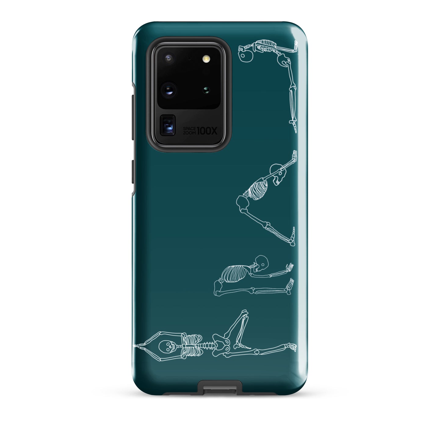 Yoga Skeletons Tough case for Samsung® in Sherpa Blue