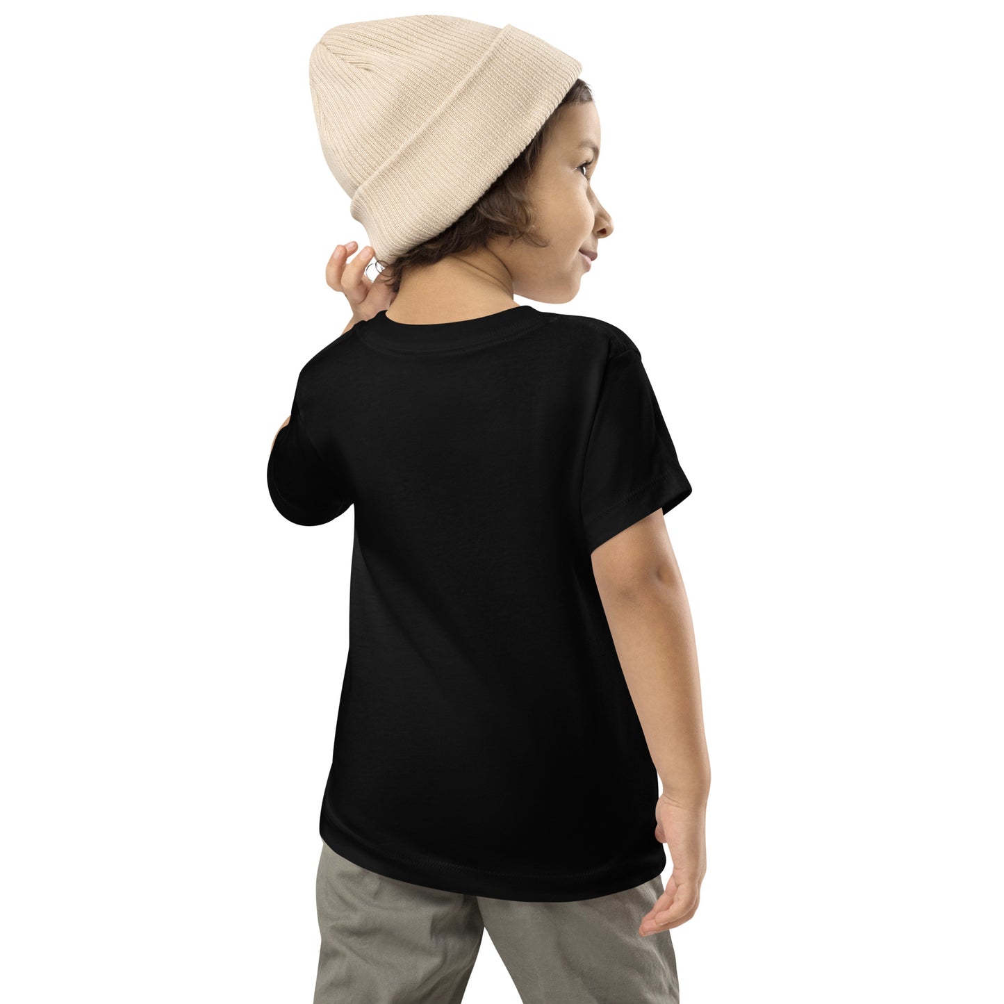 Skeleton Skater & Cat Toddler Short Sleeve Tee