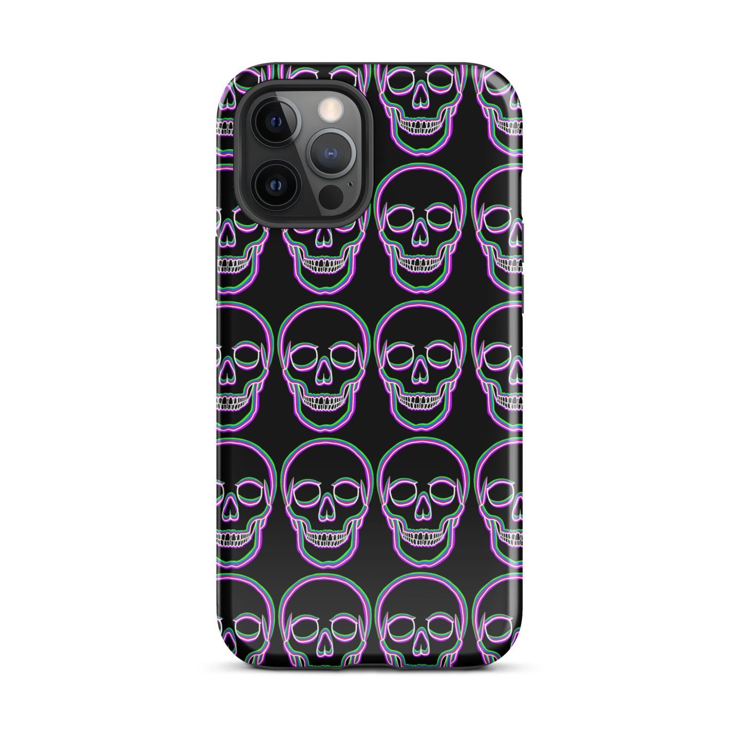 Trippy Skulls Tough Case for iPhone®