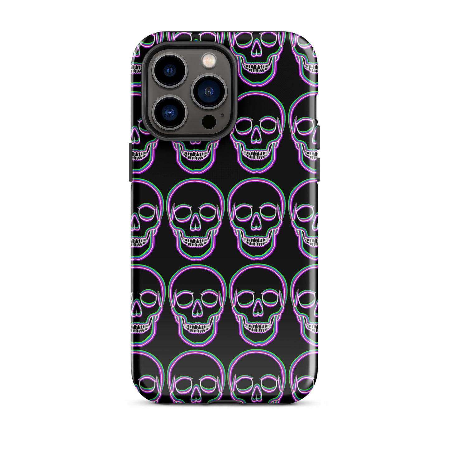 Trippy Skulls Tough Case for iPhone®