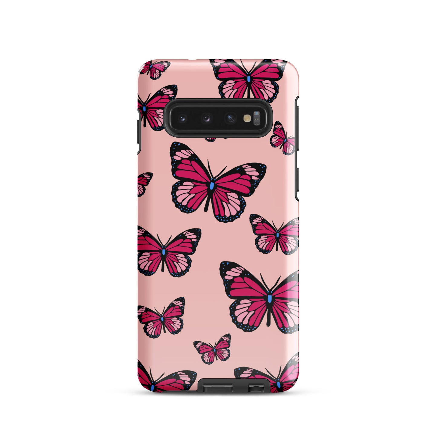 Butterflies Tough case for Samsung® in Cosmos Pink