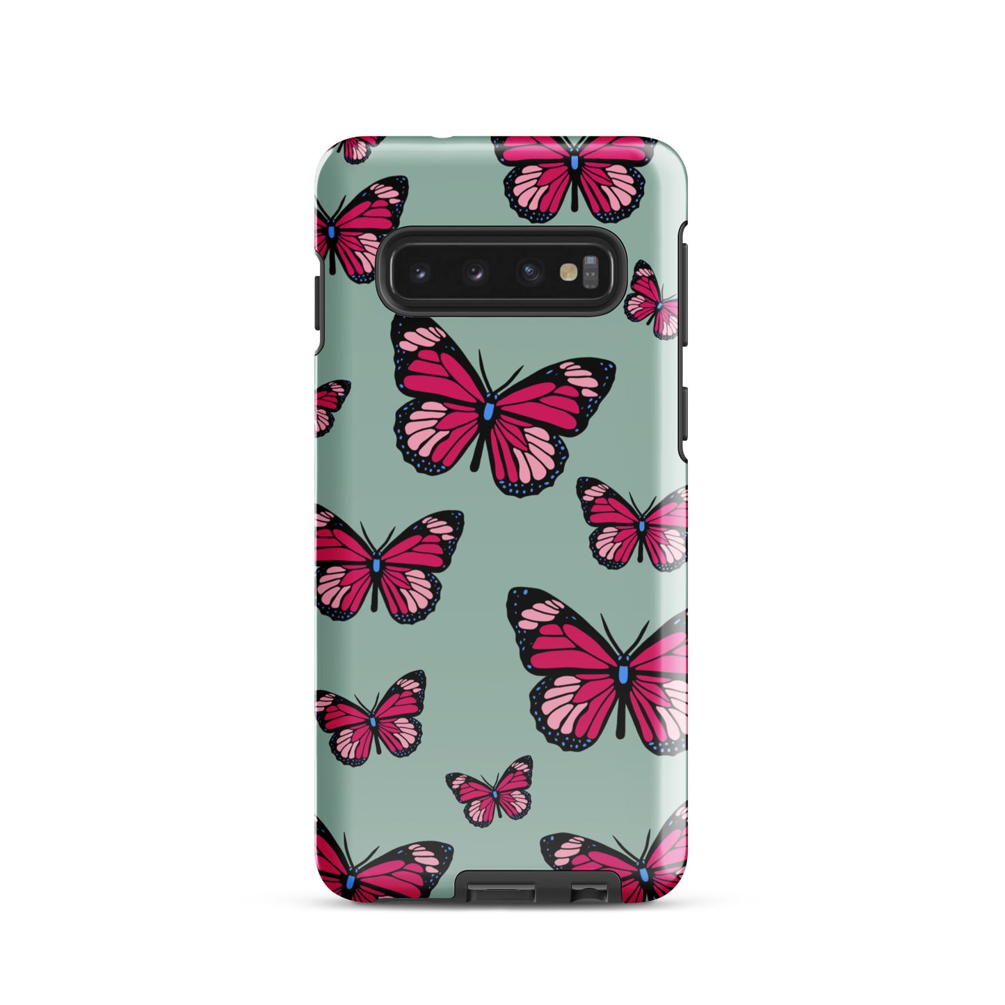 Butterflies Tough case for Samsung® in Opal Green