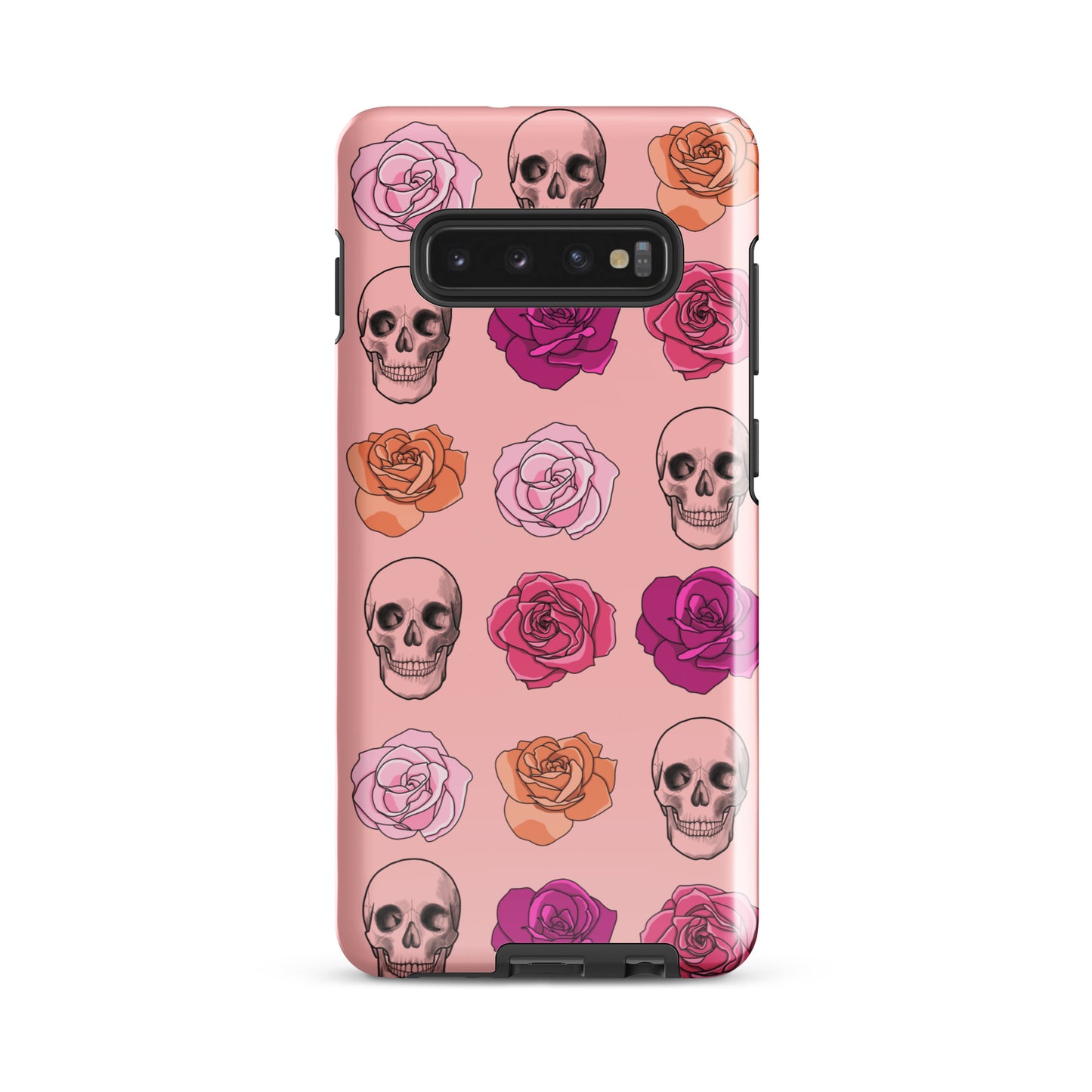 Skulls & Roses Tough case for Samsung® in Pink