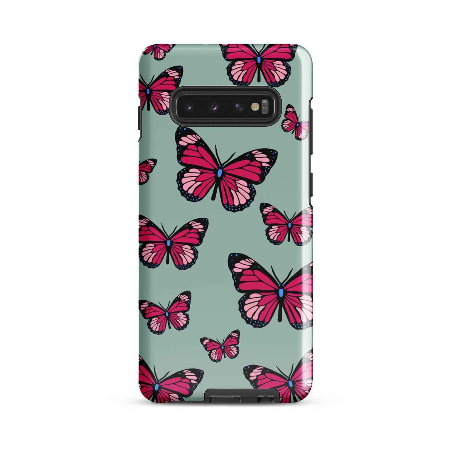 Butterflies Tough case for Samsung® in Opal Green