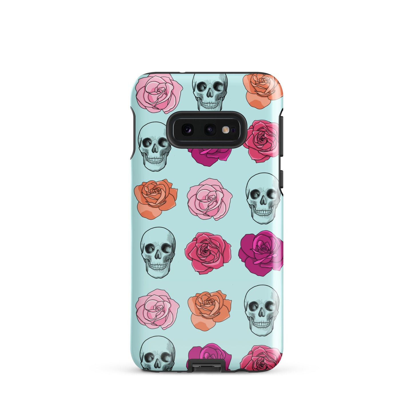 Skulls & Roses Tough case for Samsung® in Light Cyan