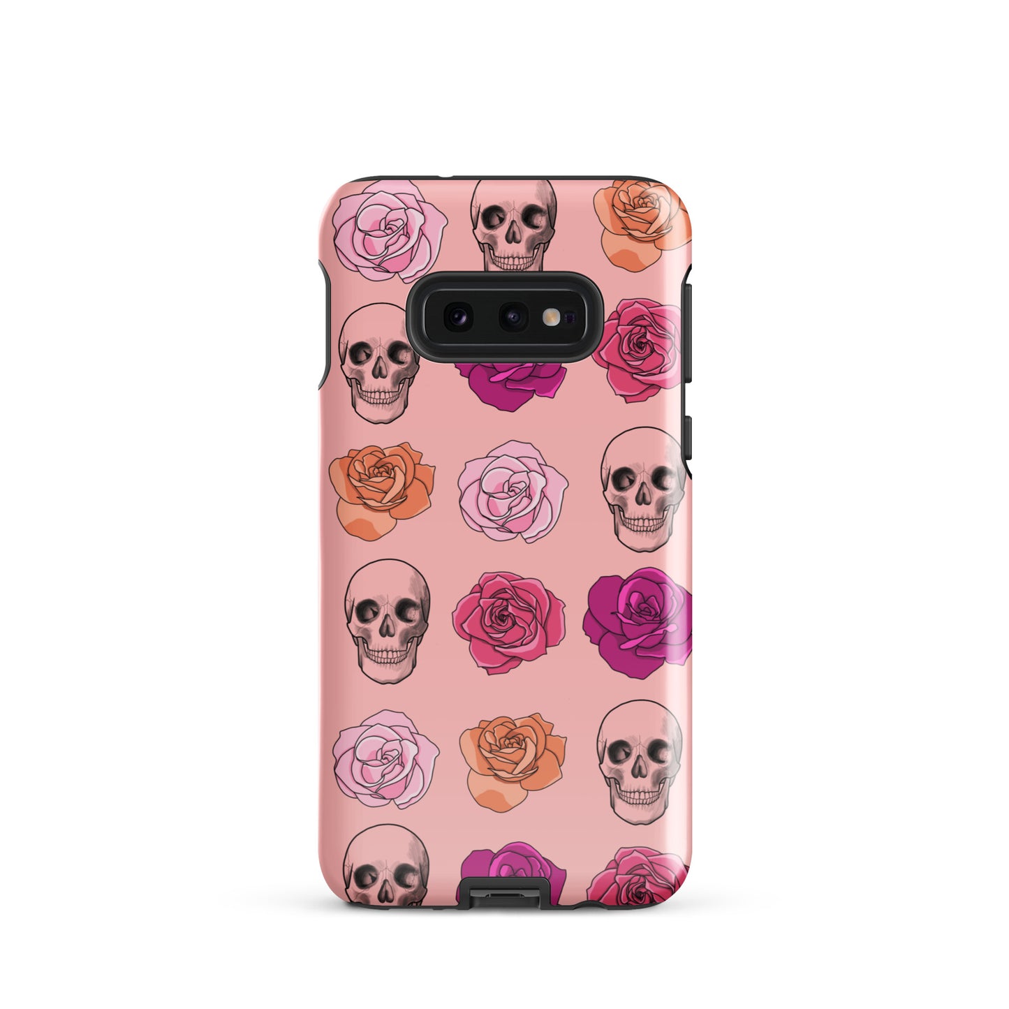 Skulls & Roses Tough case for Samsung® in Pink