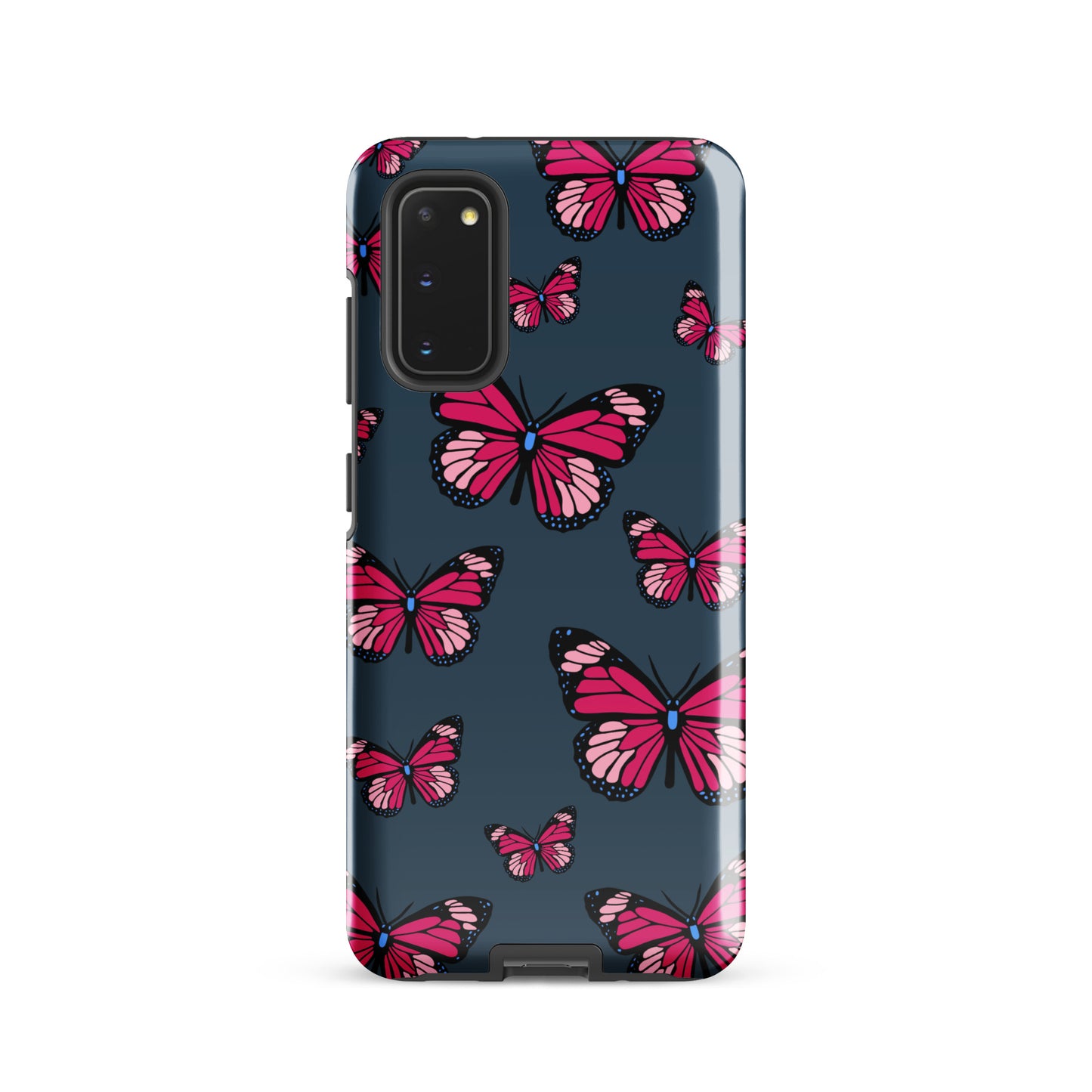 Butterflies Tough case for Samsung® in Arapawa Blue