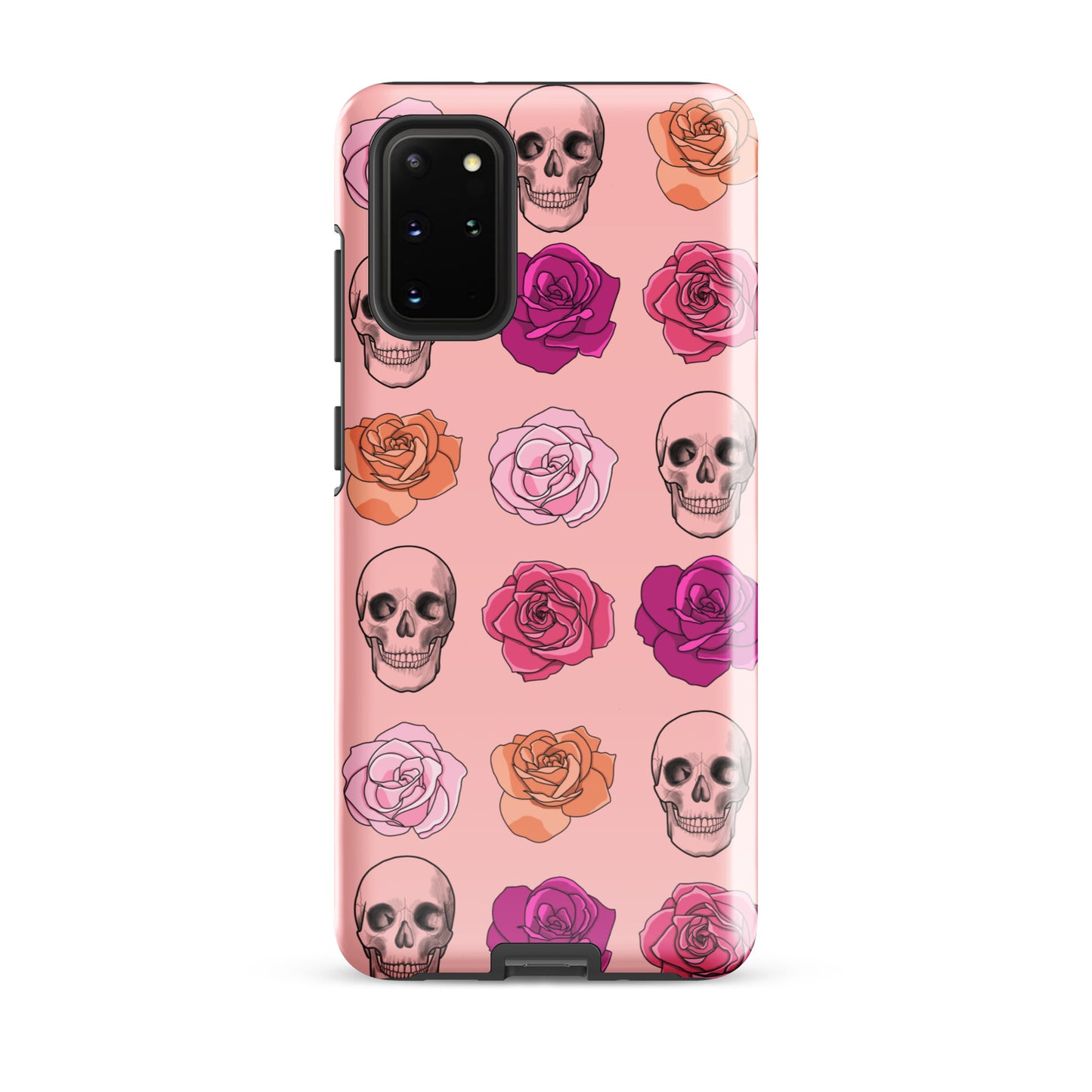 Skulls & Roses Tough case for Samsung® in Pink