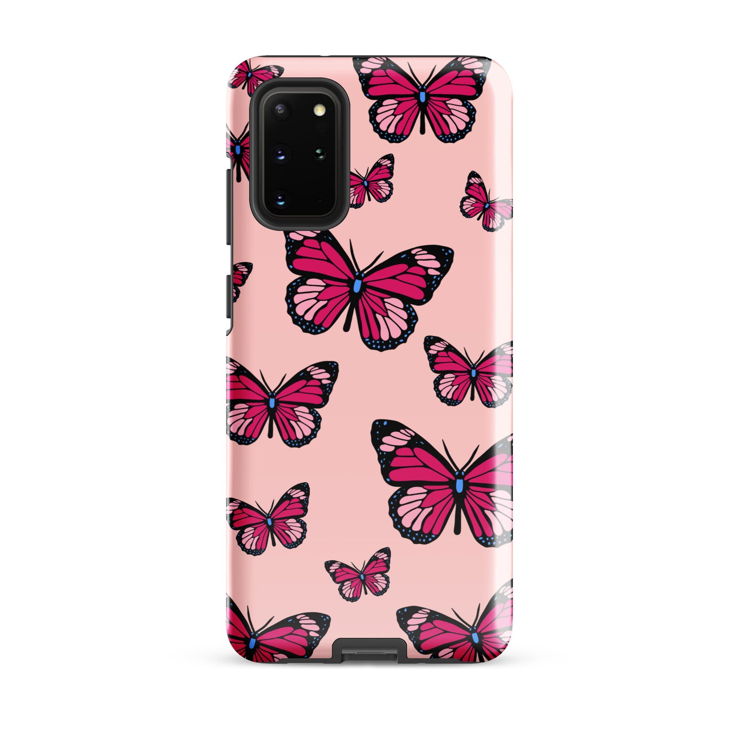 Butterflies Tough case for Samsung® in Cosmos Pink