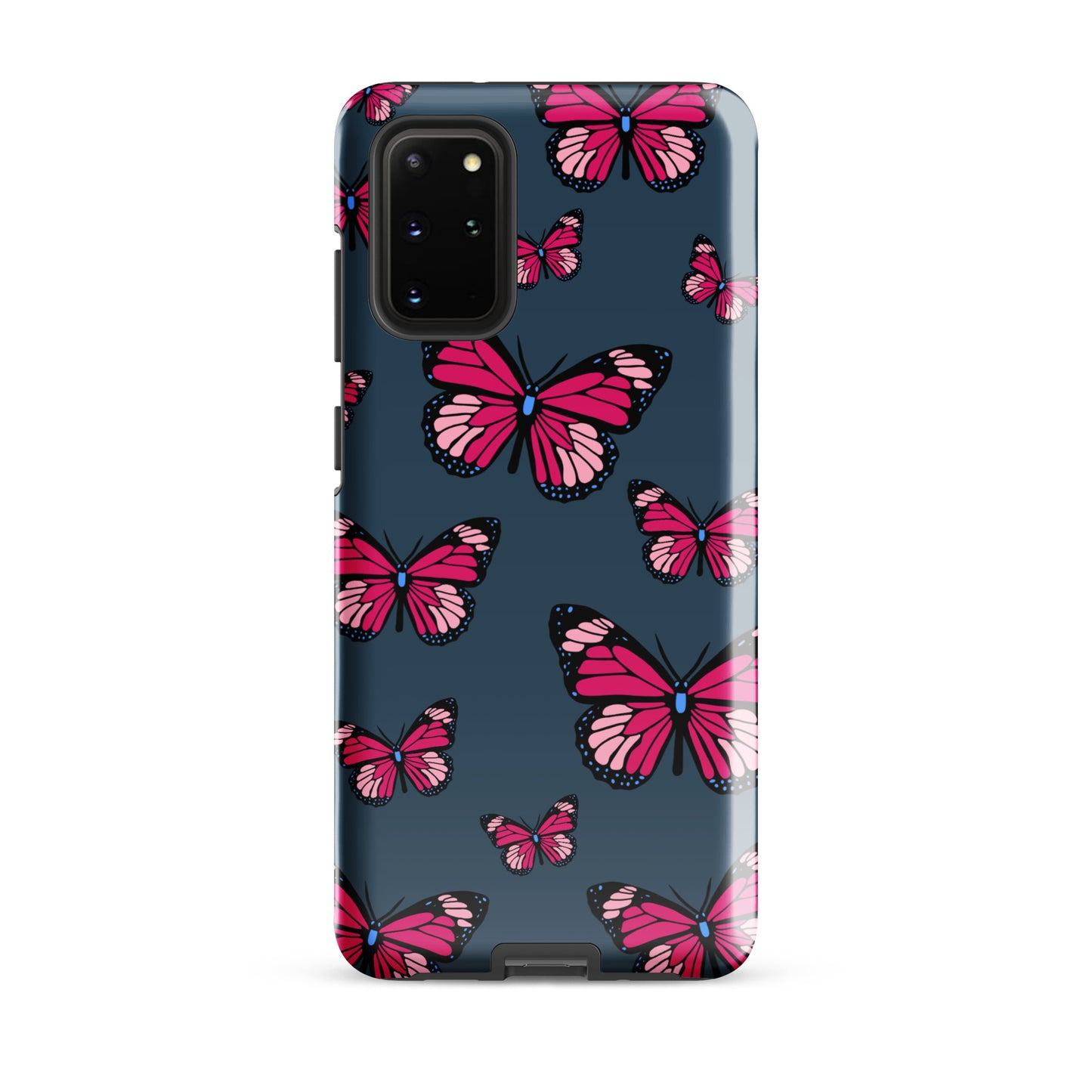 Butterflies Tough case for Samsung® in Arapawa Blue