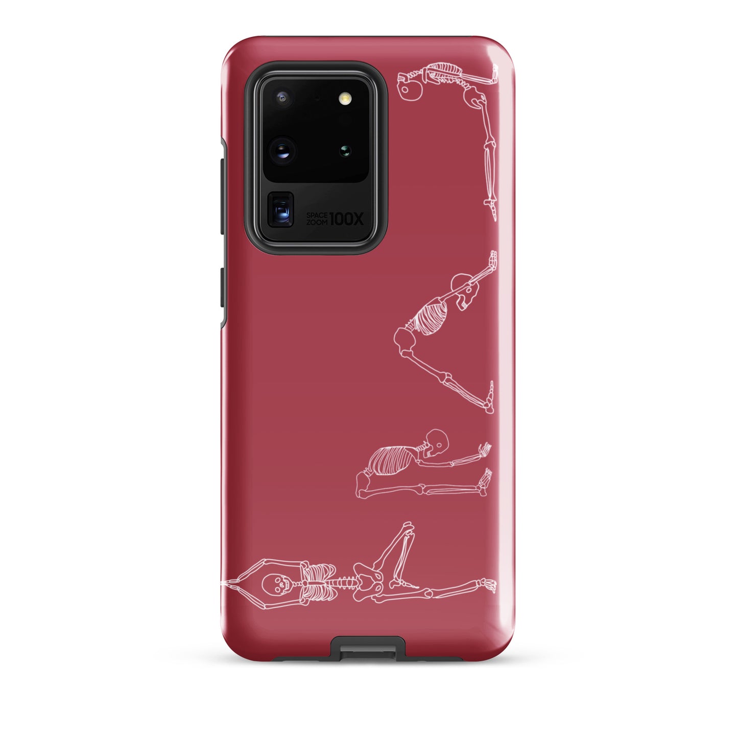 Yoga Skeletons Tough case for Samsung® in Hippie Pink