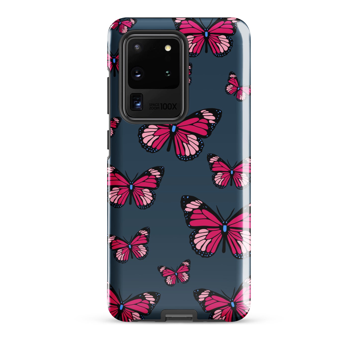 Butterflies Tough case for Samsung® in Arapawa Blue