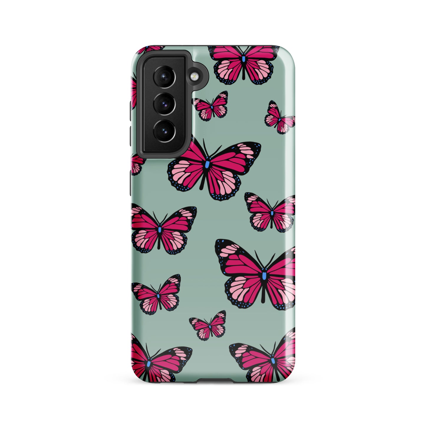 Butterflies Tough case for Samsung® in Opal Green