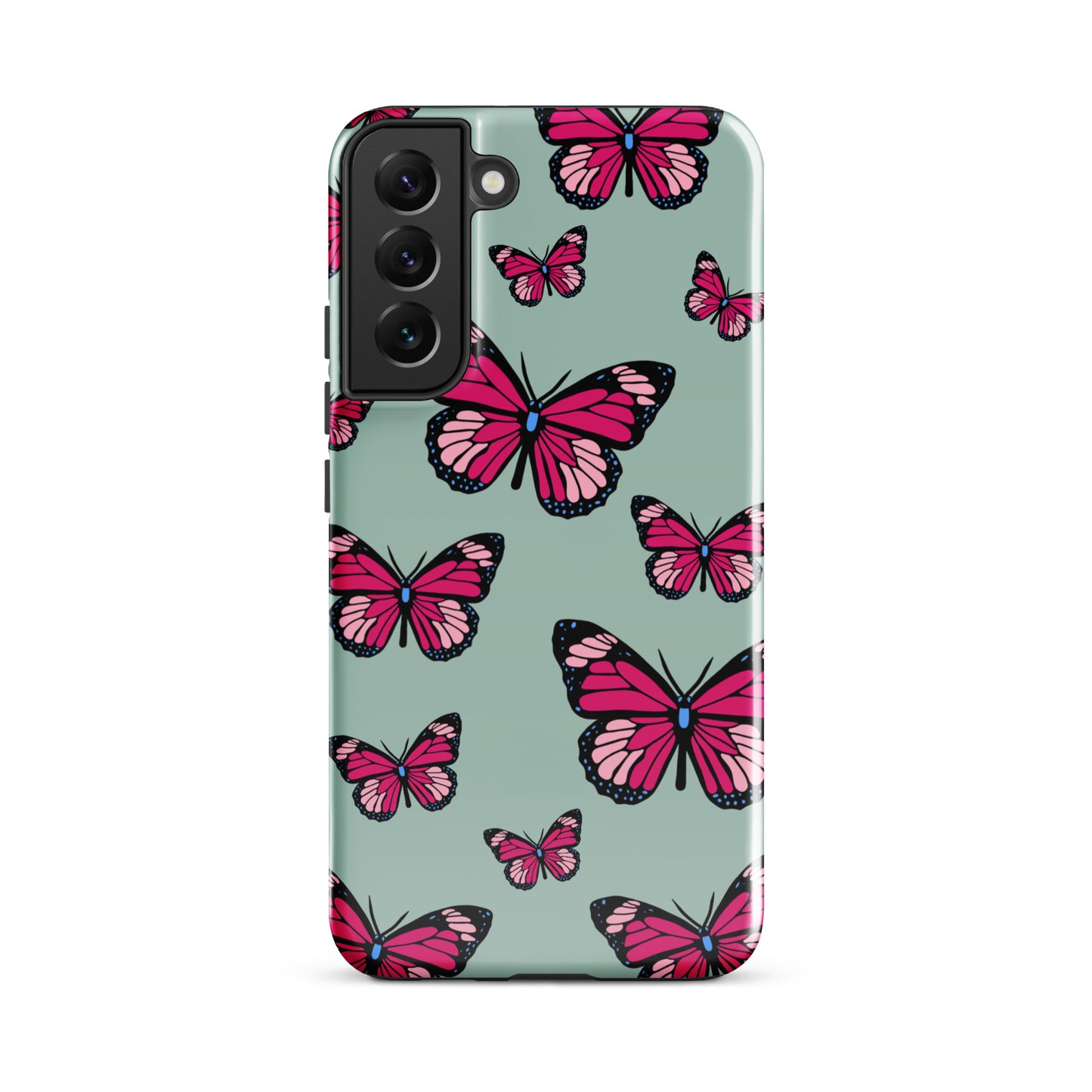 Butterflies Tough case for Samsung® in Opal Green