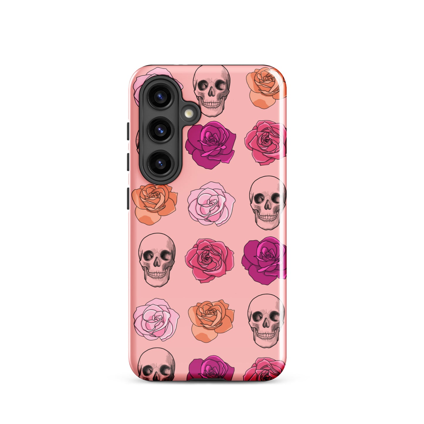 Skulls & Roses Tough case for Samsung® in Pink