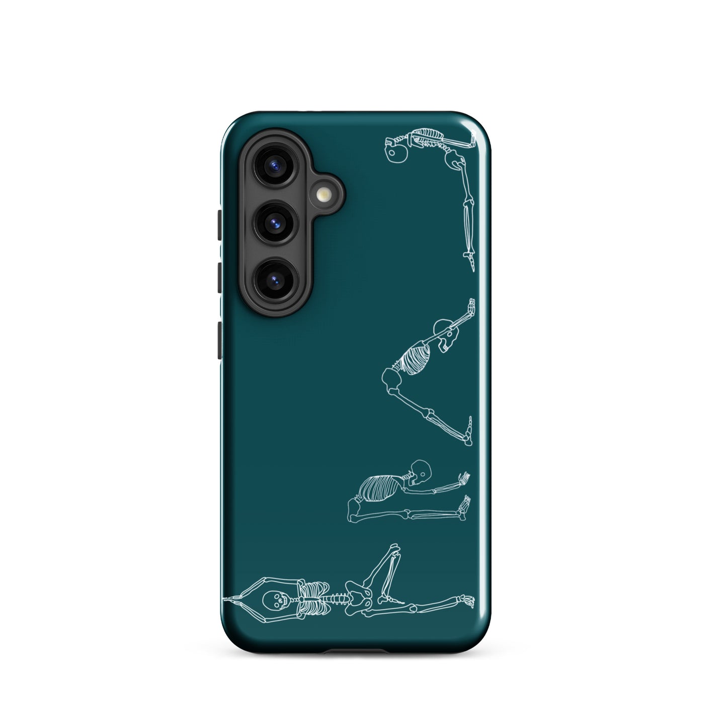 Yoga Skeletons Tough case for Samsung® in Sherpa Blue