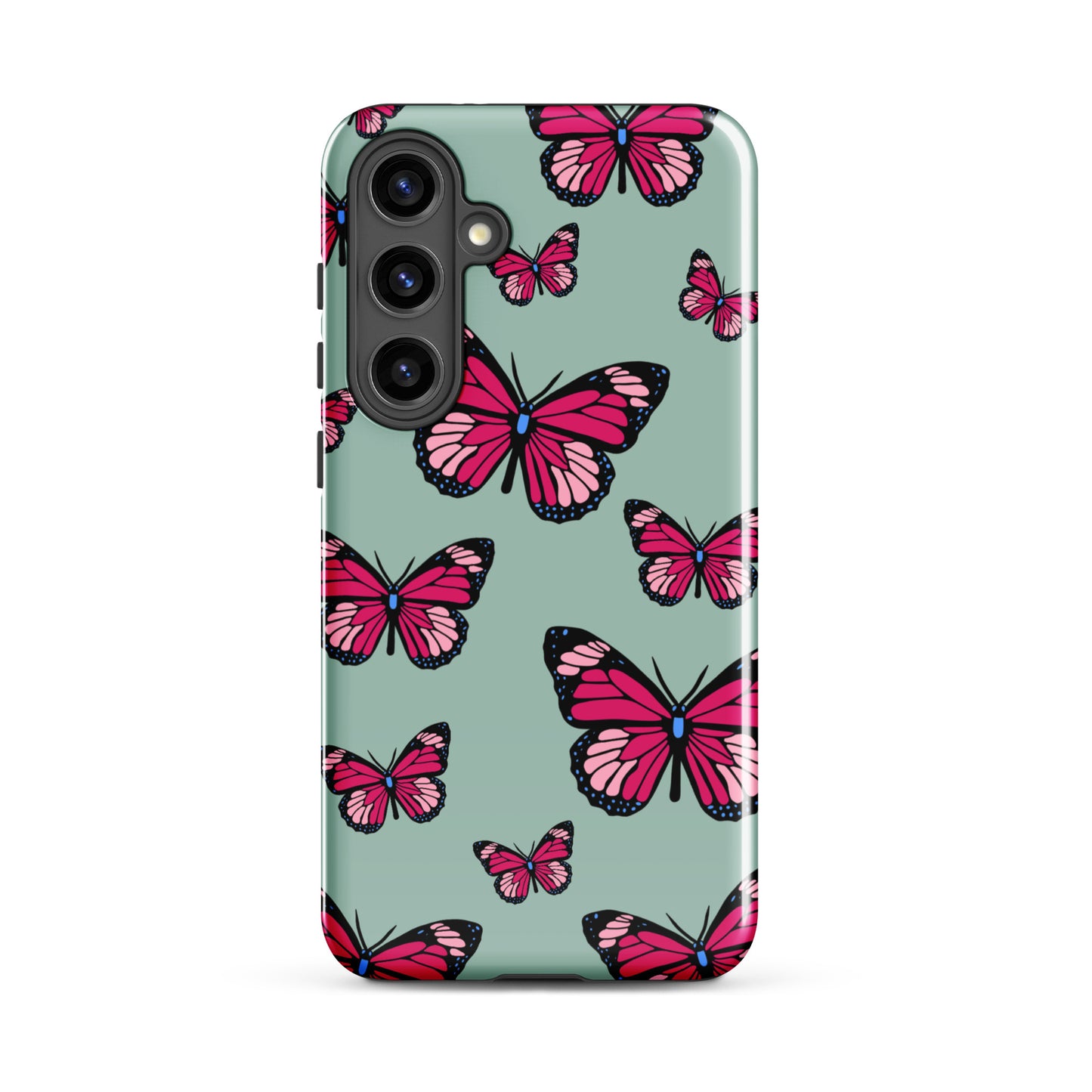 Butterflies Tough case for Samsung® in Opal Green