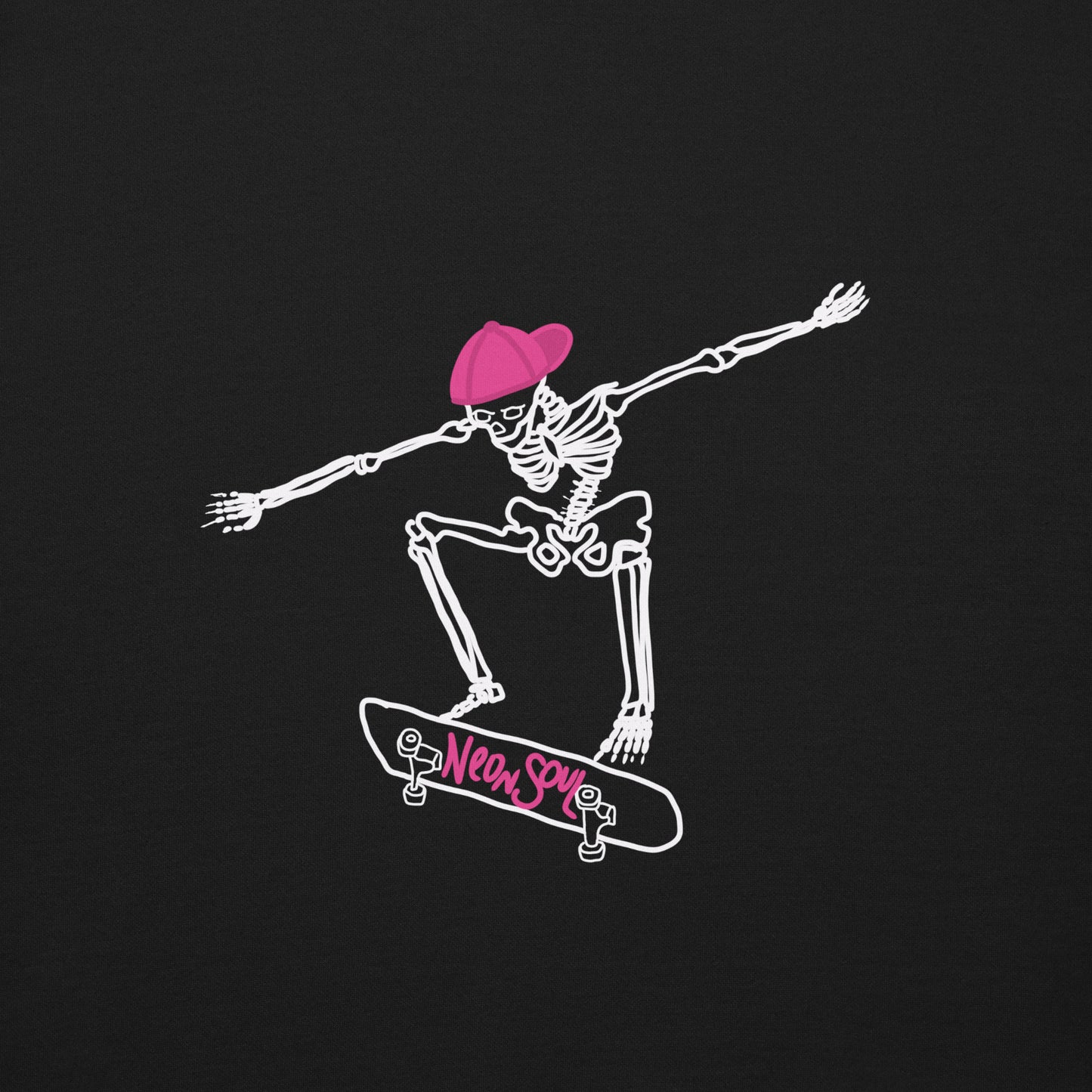 Skeleton Skater Unisex Premium Sweatshirt