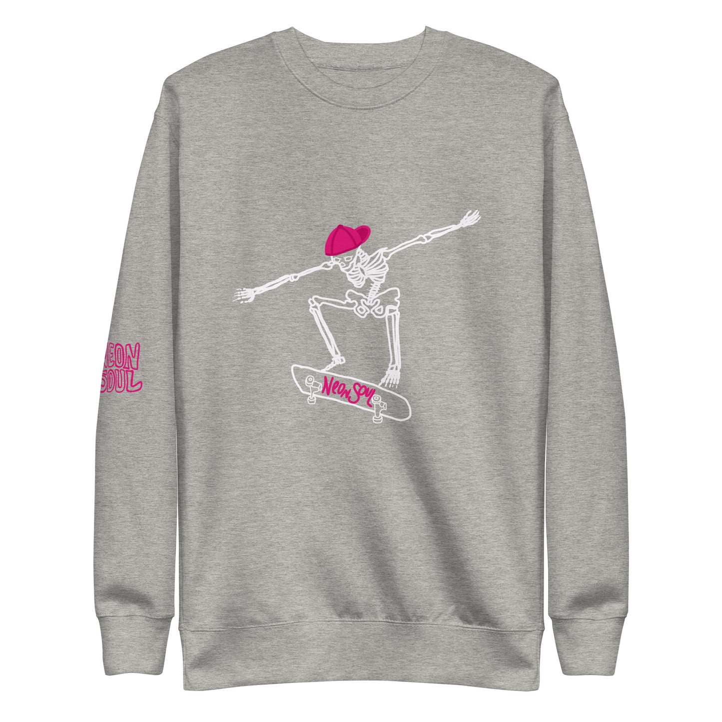 Skeleton Skater Unisex Premium Sweatshirt