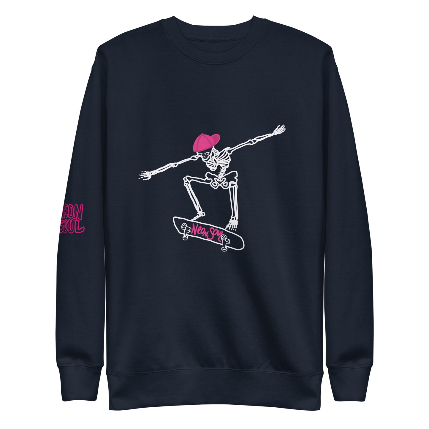 Skeleton Skater Unisex Premium Sweatshirt