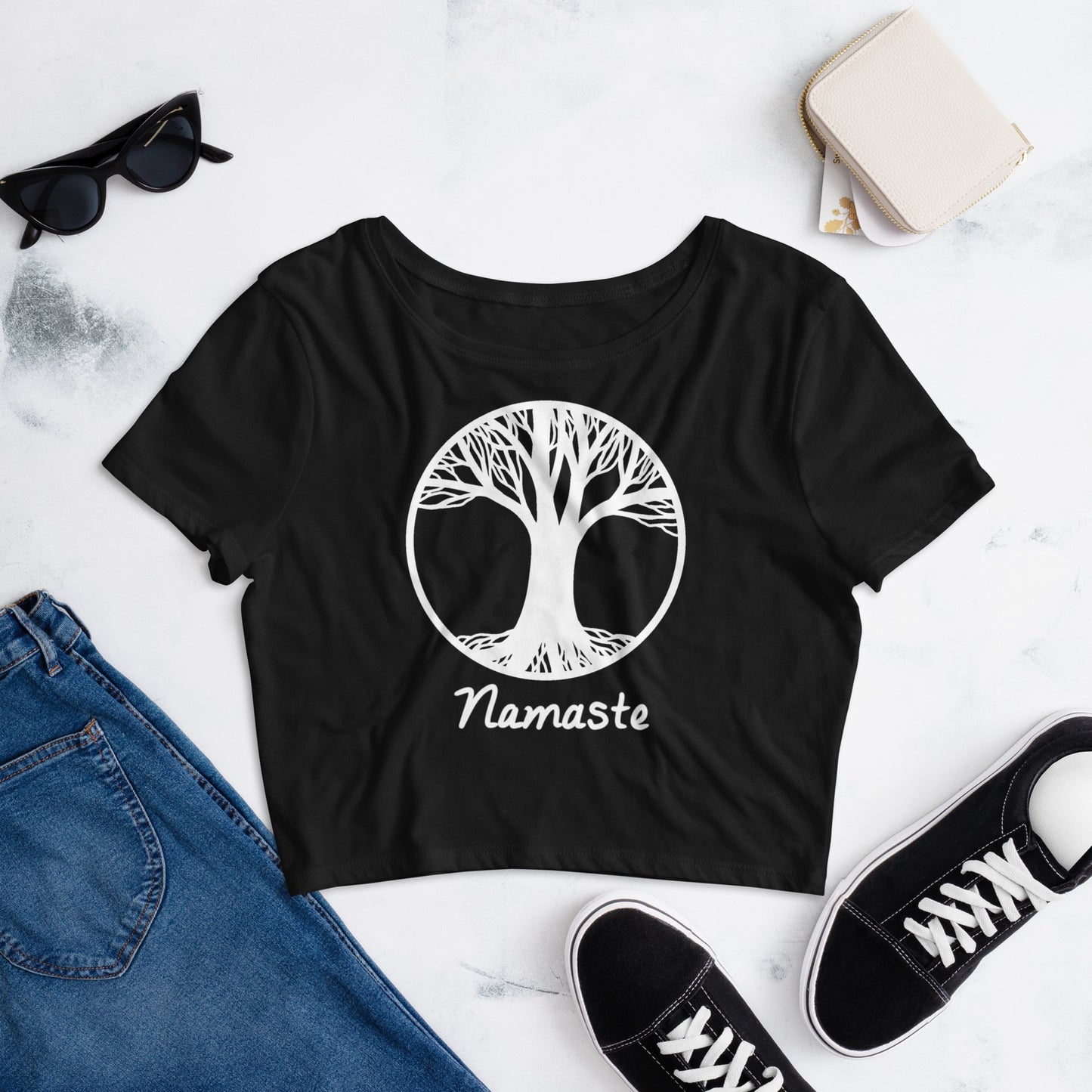 Tree of Life Women’s Crop Tee